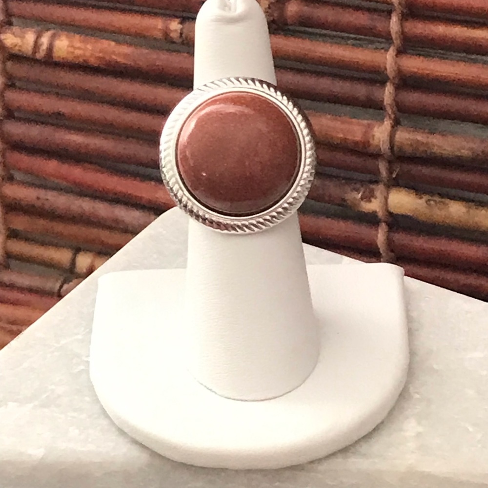 Chico’s Bold Statement Circular Ring Size 6 - image 1